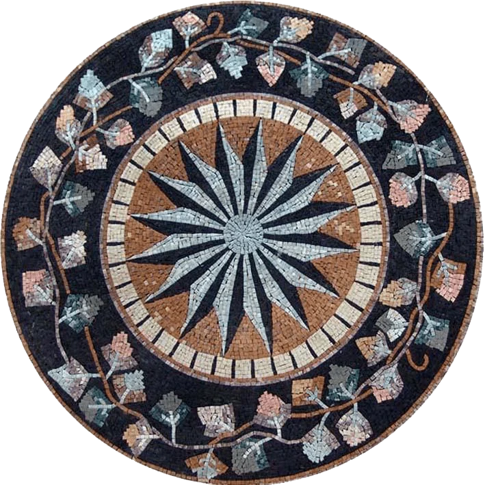 Starburst Medallion - Caelia Mosaic