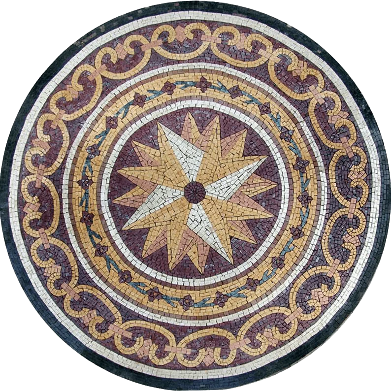 Steorra - Geometric Mosaic Artwork