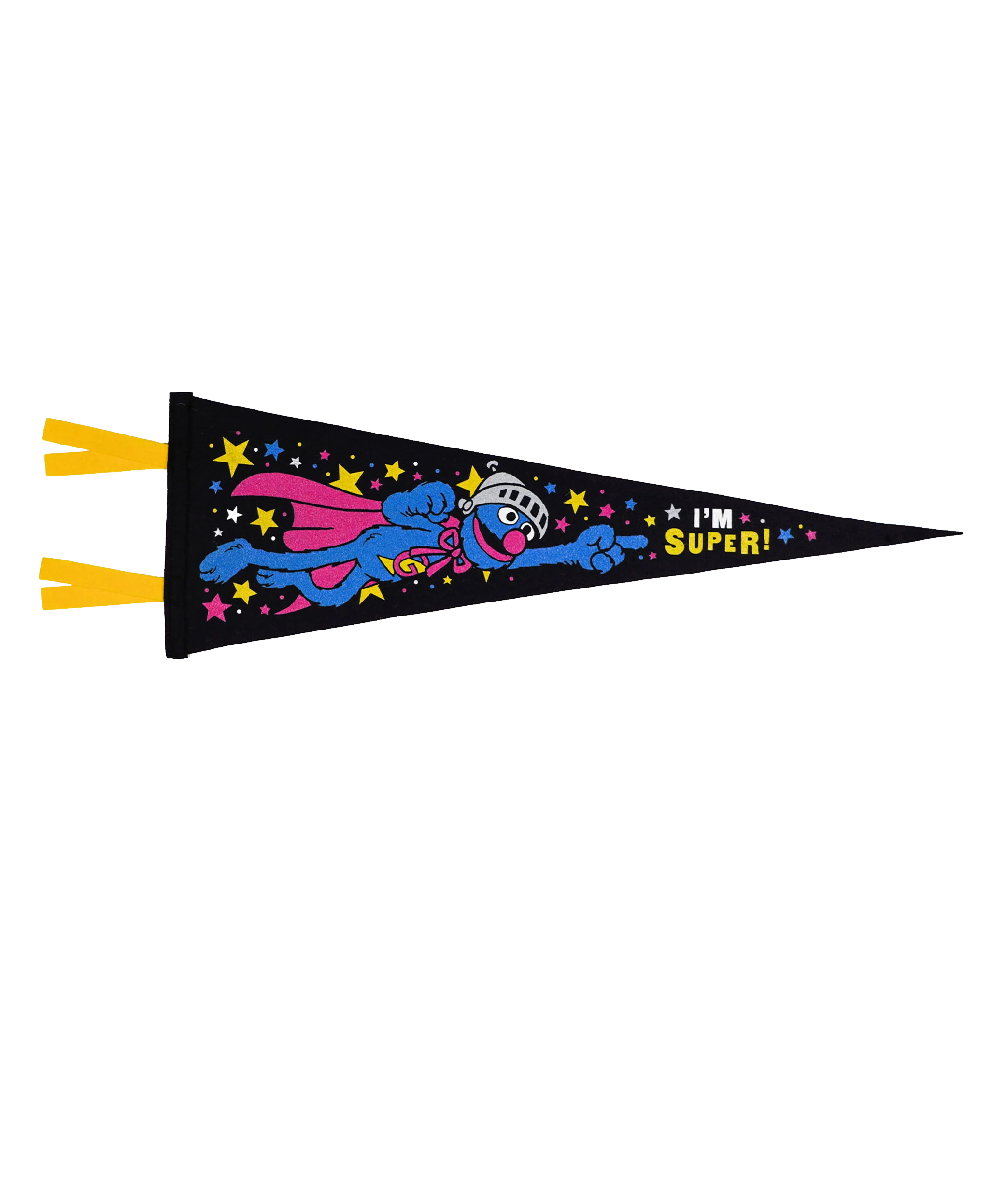 Super Grover Pennant • Sesame Street x Oxford Pennant