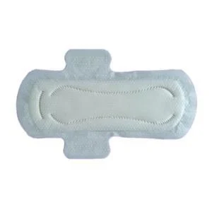 Thin Cotton Pad with Wings, 11", Unscented