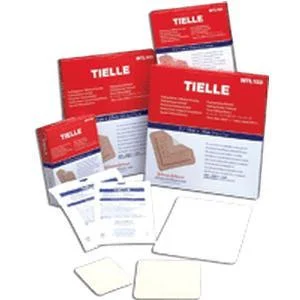 TIELLE Adhesive Hydropolymer Dressing 4-1/4" x 4-1/4"