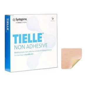 TIELLE Essential Non-Adhesive Foam Dressing, 7-7/8" x 7-7/8"
