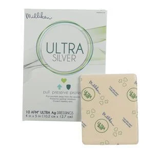ULTRA Silver Foam Dressing, 4" x 5"