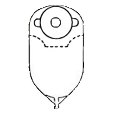 Urine Pouch w/Flutter Valve, 1"