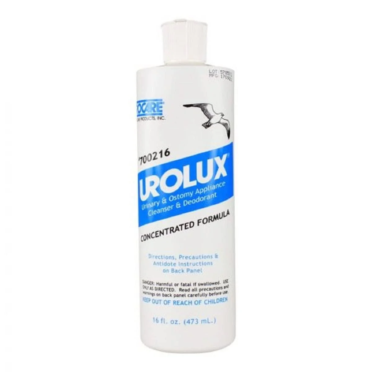 Urolux Ostomy Appliance Cleanser and Deodrant 16 oz