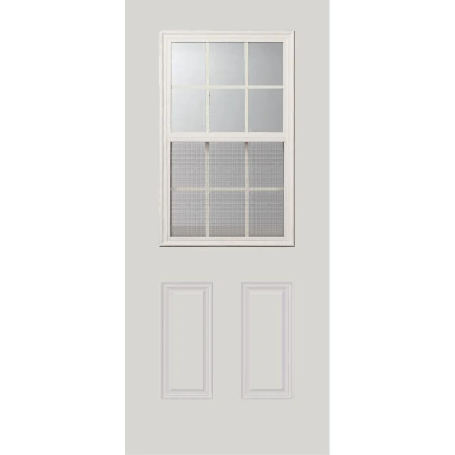 Venting 12 Lite Glass and Frame Kit (Half Lite)