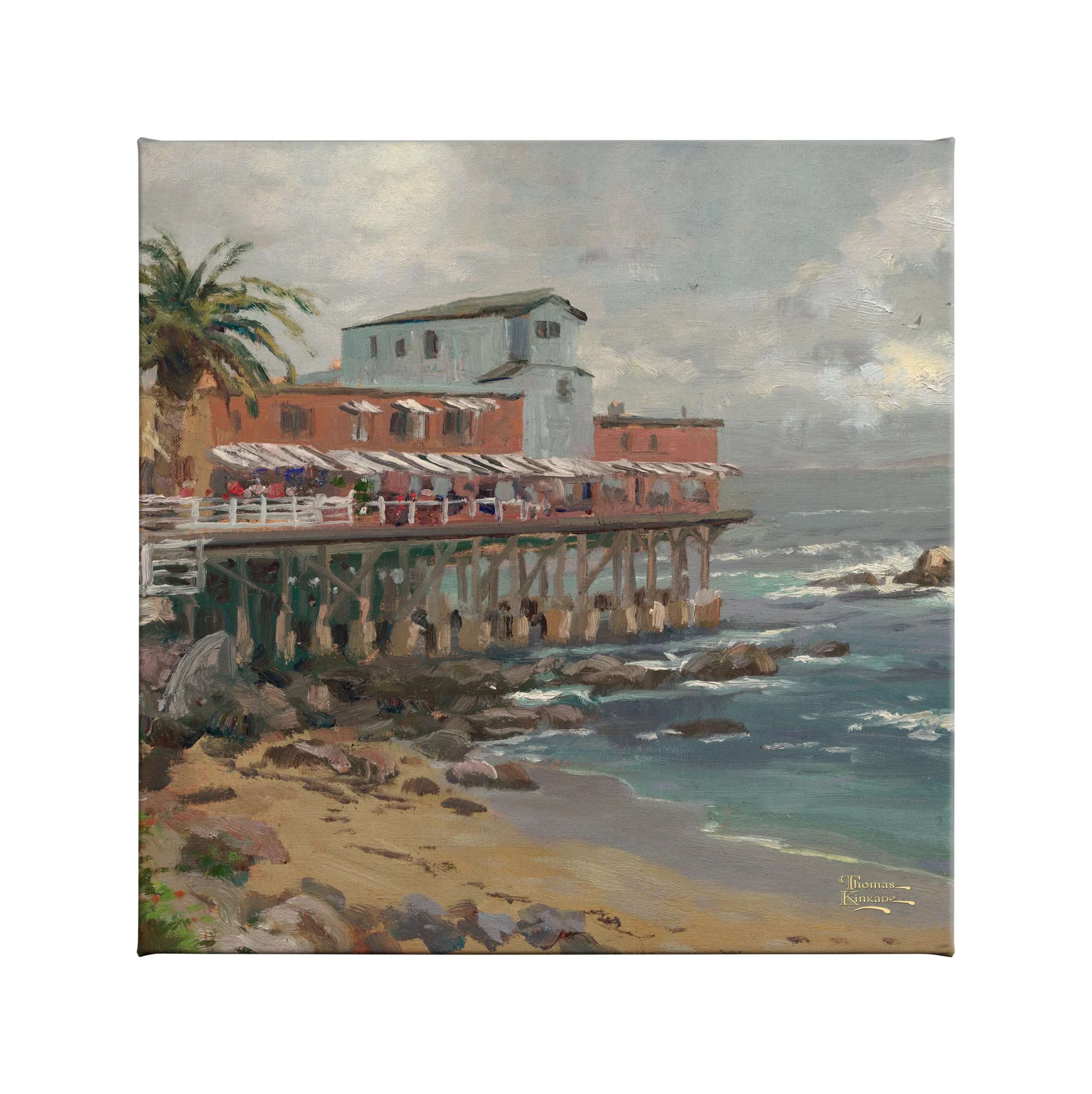 A View from Cannery Row, Monterey - 14" x 14" Gallery Wrapped Canvas