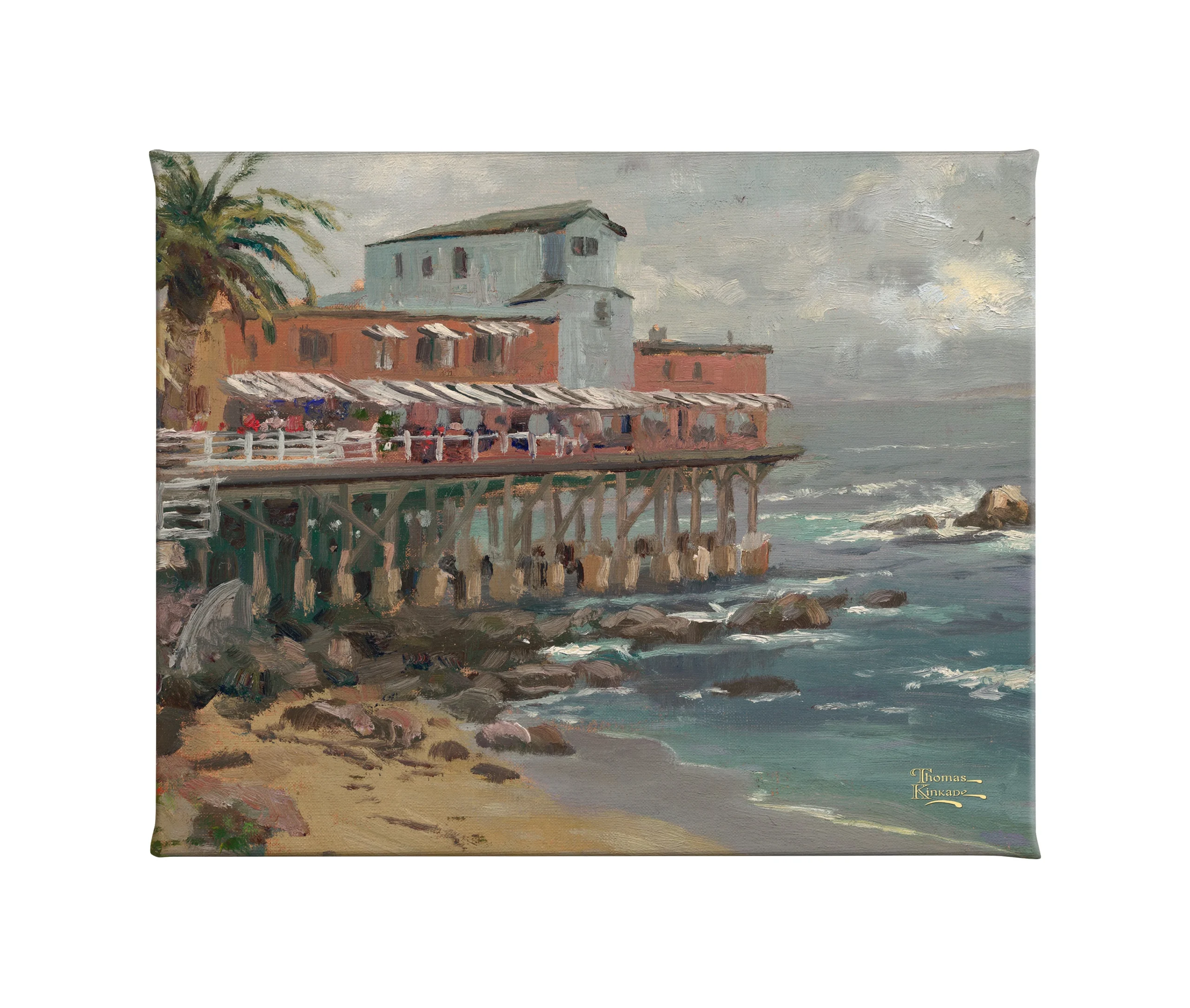 A View from Cannery Row, Monterey - 8" x 10" Gallery Wrapped Canvas