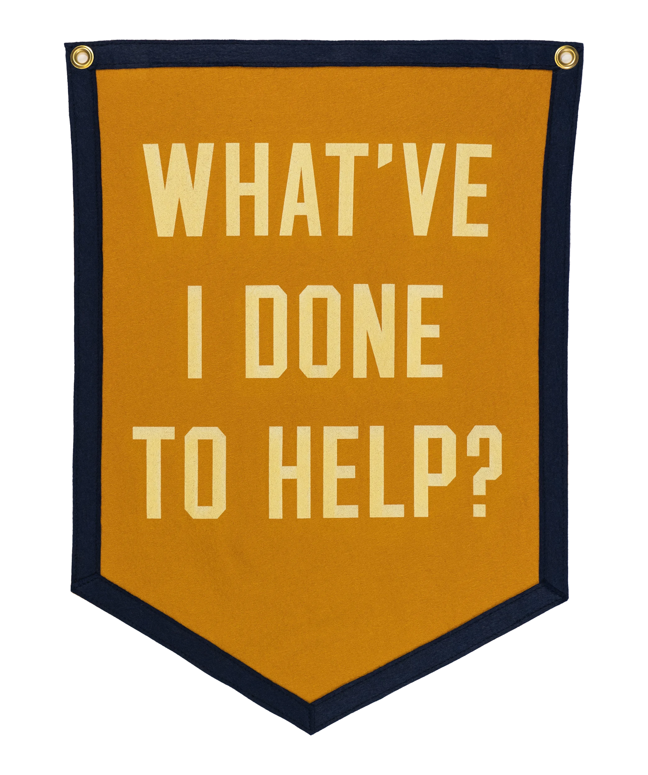 What've I Done To Help Camp Flag • Jason Isbell x Oxford Pennant