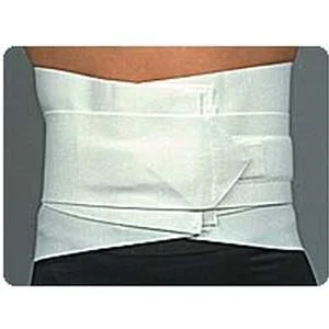 White, Lg (37"-39") Lumbo Supp w/Sngl Tensn Straps