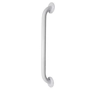 White Powder Coated Grab Bar, 24", Retail