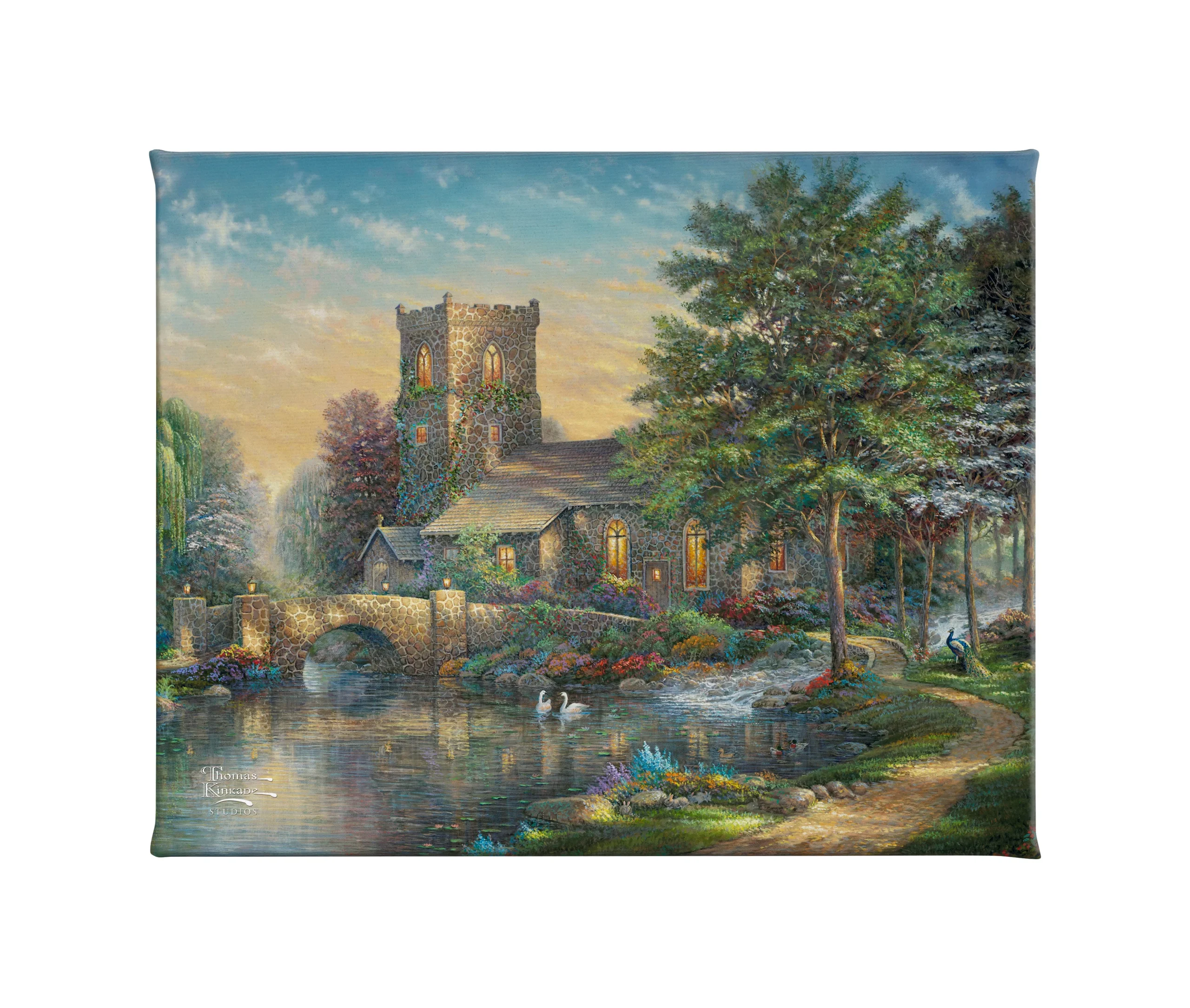 Willow Wood Chapel - 8" x 10" Gallery Wrapped Canvas