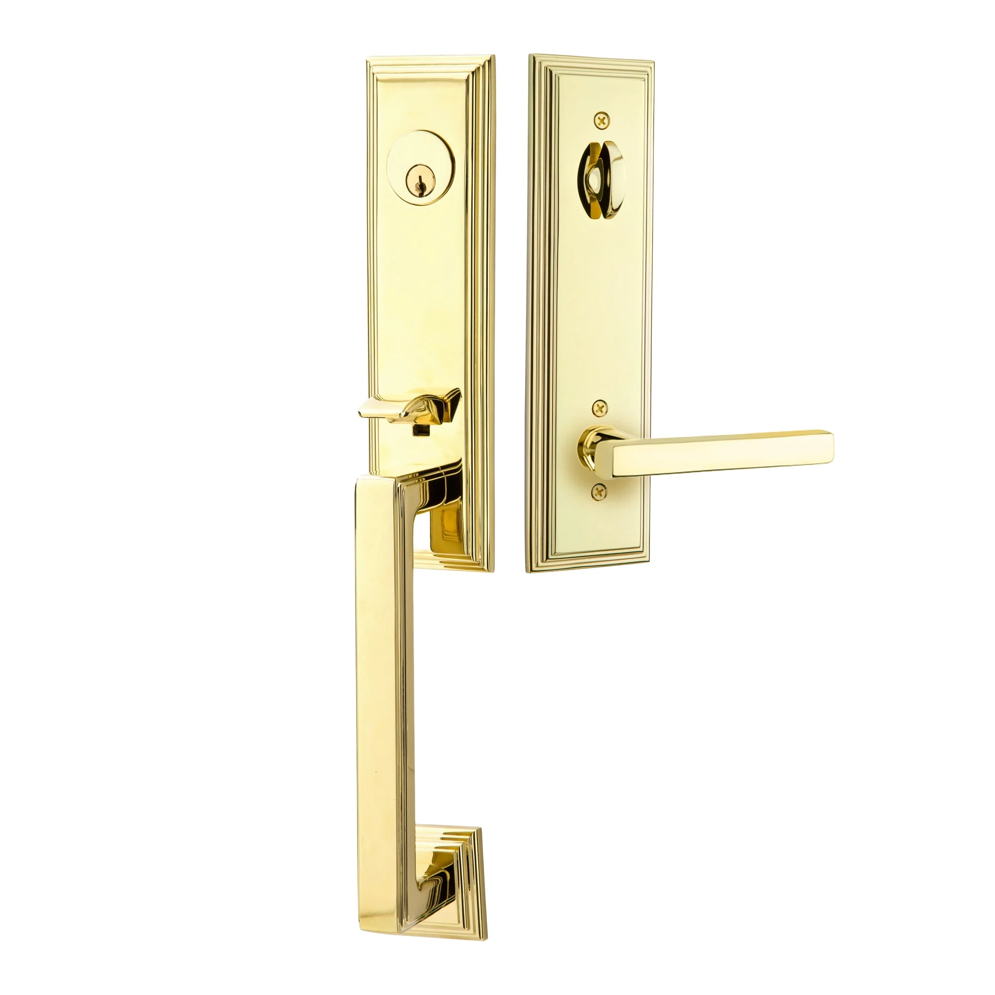 Wilshire Entry Lockset by Emtek