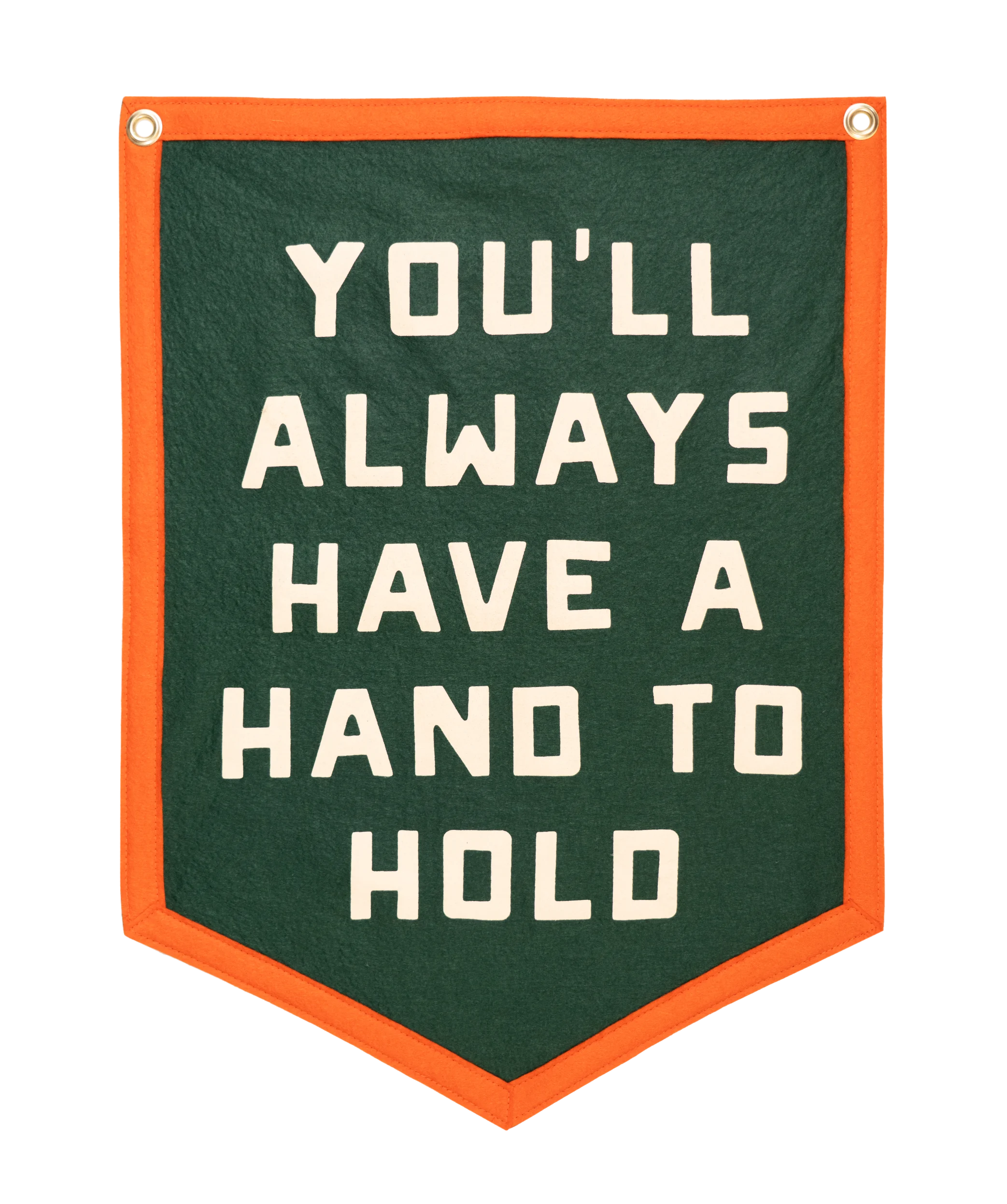 You'll Always Have A Hand To Hold Camp Flag • Billy Strings x Oxford Pennant